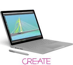 MICROSOFT Surface Book with Performance Base - Silver